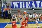 MBBall vs BSU  Men’s Basketball vs Bridgewater State University. - Photo by Keith Nordstrom : Wheaton, Basketball